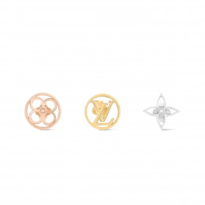 LOUIS VUITTON LV LACE EARRINGS M01041